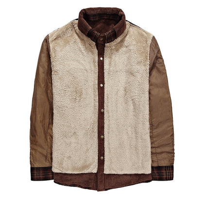 Men’s Winter Fleece Jacket – Relaxed Fit Everyday Wear