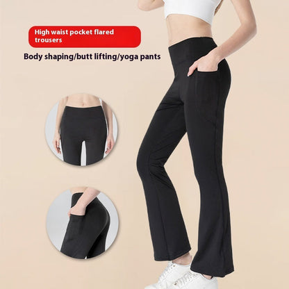 Mid Waist Slimming Cropped Pants – Tummy Control