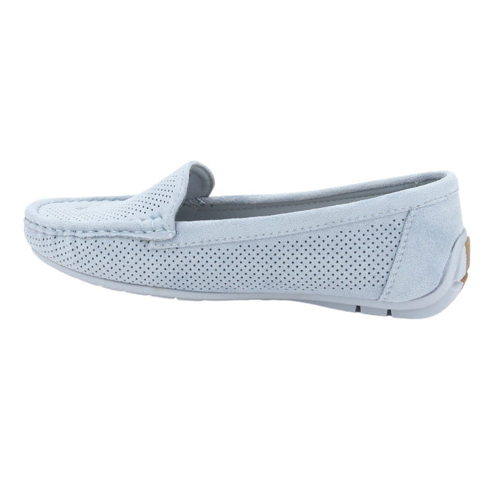 Mocasin Chalada Mujer Nautico-2 Azul Casual Mocasines Planos Chalada