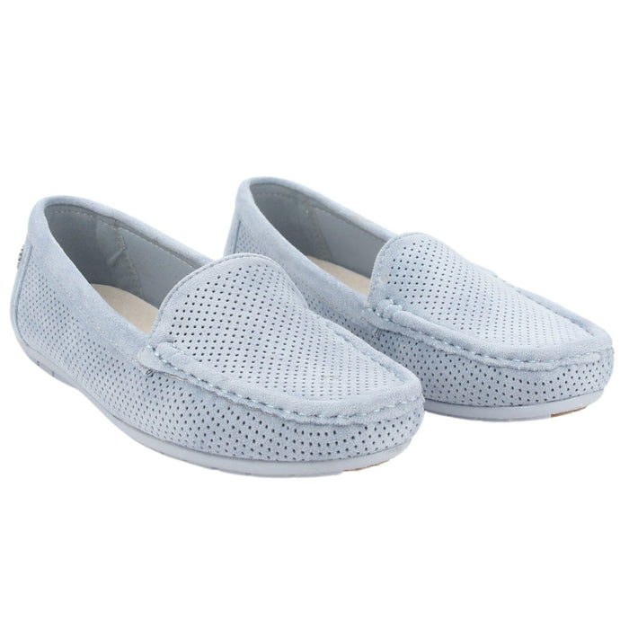 Mocasin Chalada Mujer Nautico-2 Azul Casual Mocasines Planos Chalada