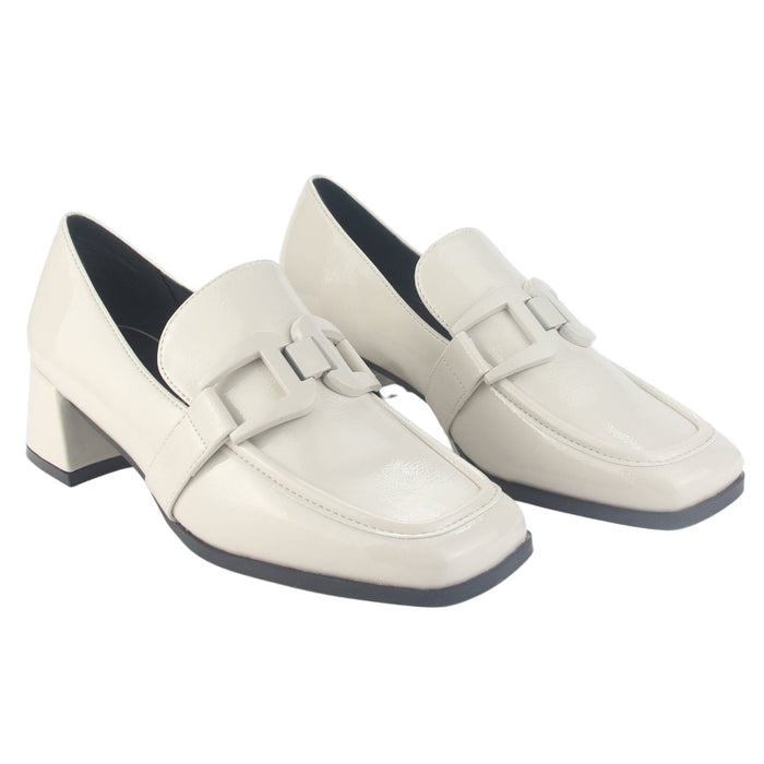 Mocasin Chalada Mujer Cetrano-1 Beige Casual Mocasines Taco Chalada