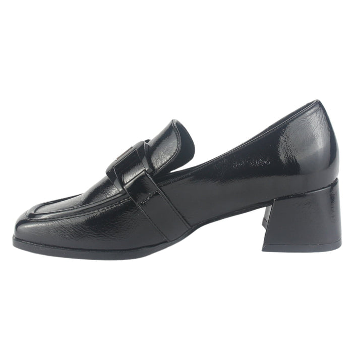 Mocasin Chalada Mujer Cetrano-1 Negro Casual Mocasines Taco Chalada