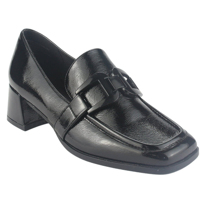 Mocasin Chalada Mujer Cetrano-1 Negro Casual Mocasines Taco Chalada