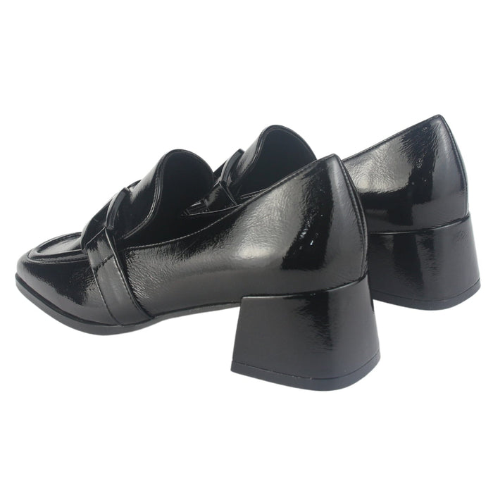 Mocasin Chalada Mujer Cetrano-1 Negro Casual Mocasines Taco Chalada