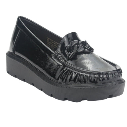 Mocasin Chalada Mujer Gran-21 Negro Casual Mocasines Plataforma Chalada