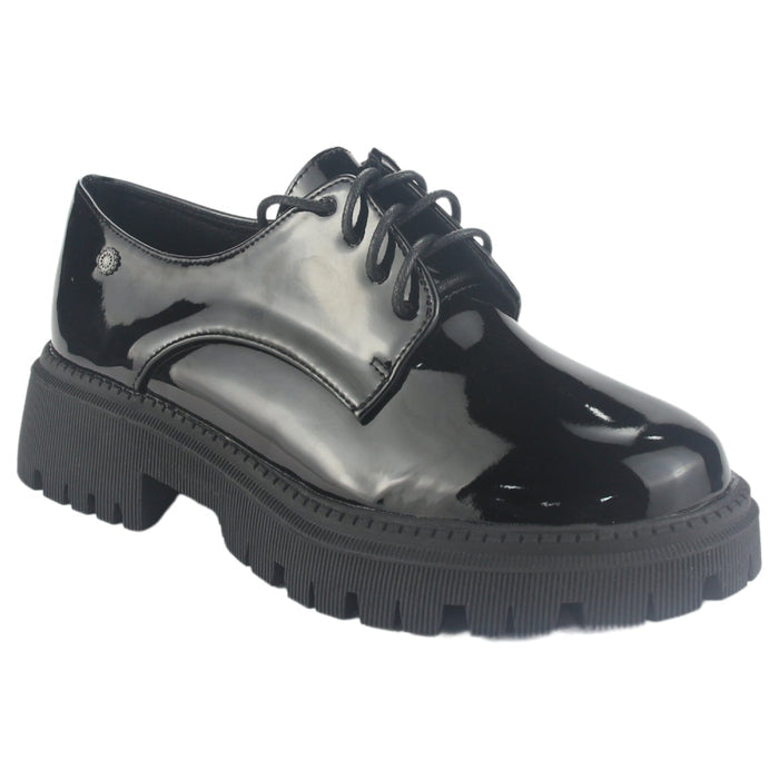 Mocasin Chalada Mujer Lina-1 Negro Casual Mocasines Plataforma Chalada