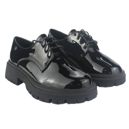 Mocasin Chalada Mujer Lina-1 Negro Casual Mocasines Plataforma Chalada