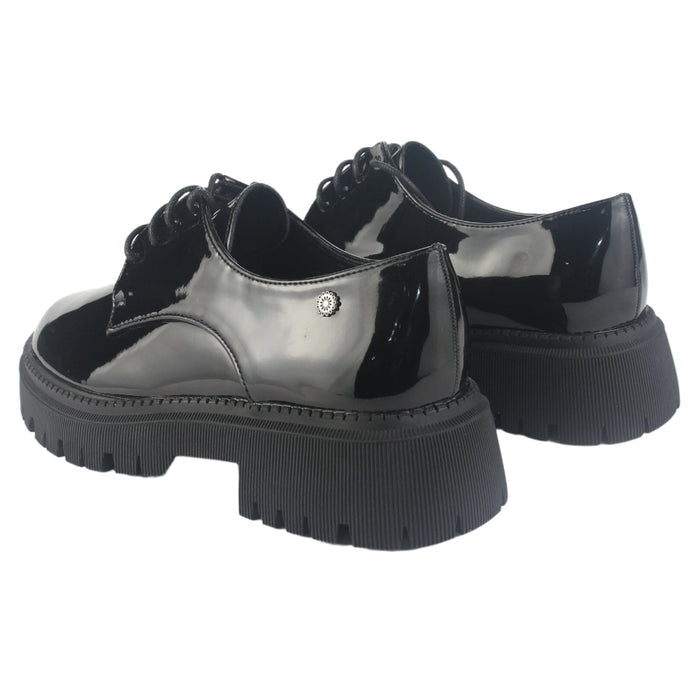 Mocasin Chalada Mujer Lina-1 Negro Casual Mocasines Plataforma Chalada