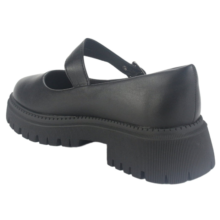 Mocasin Chalada Mujer Lina-3 Negro Casual Mocasines Plataforma Chalada