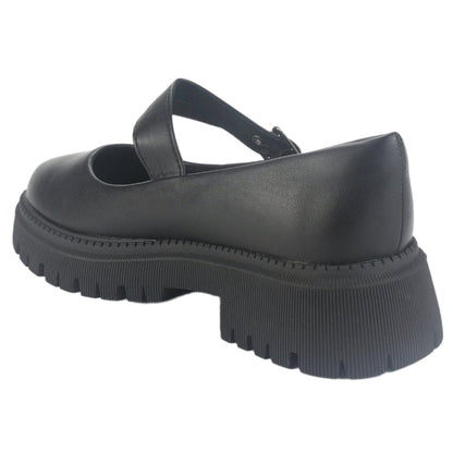 Mocasin Chalada Mujer Lina-3 Negro Casual Mocasines Plataforma Chalada