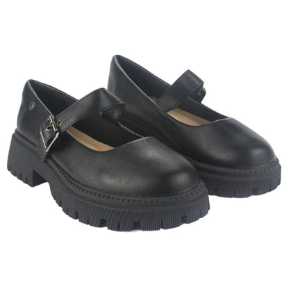 Mocasin Chalada Mujer Lina-3 Negro Casual Mocasines Plataforma Chalada