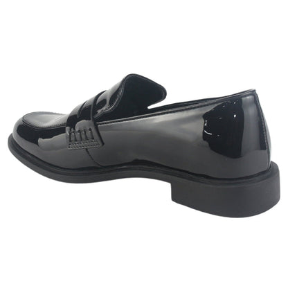 Mocasin Chalada Mujer Mocca-2 Negro Casual Mocasines Taco Chalada