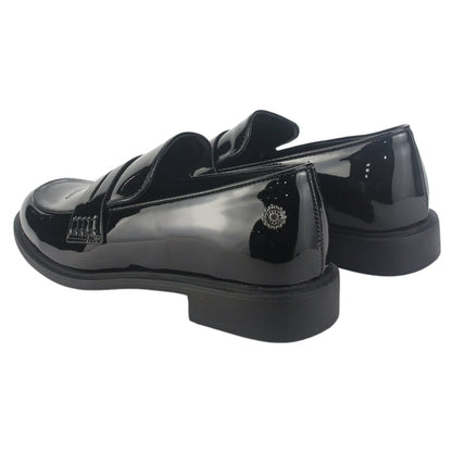 Mocasin Chalada Mujer Mocca-2 Negro Casual Mocasines Taco Chalada