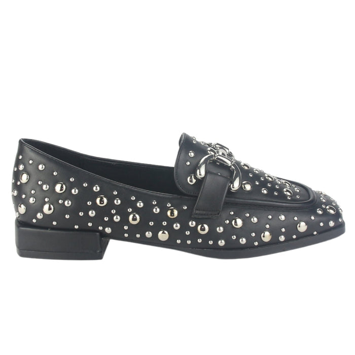 Mocasin Chalada Mujer Salime-1 Negro Casual Zapatos Planos Comfort Chalada