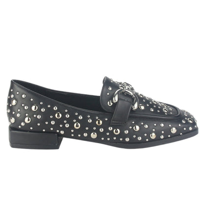 Mocasin Chalada Mujer Salime-1 Negro Casual Zapatos Planos Comfort Chalada