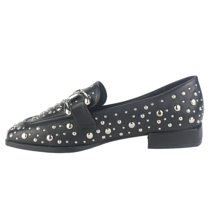 Mocasin Chalada Mujer Salime-1 Negro Casual Zapatos Planos Comfort Chalada