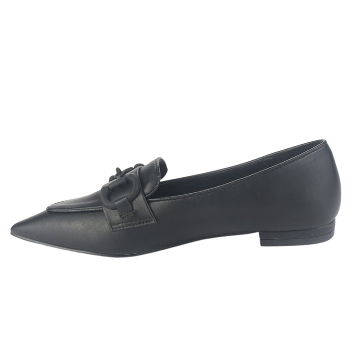 Mocasin Chalada Mujer Slak-1 Negro Casual Zapatos Planos Comfort Chalada