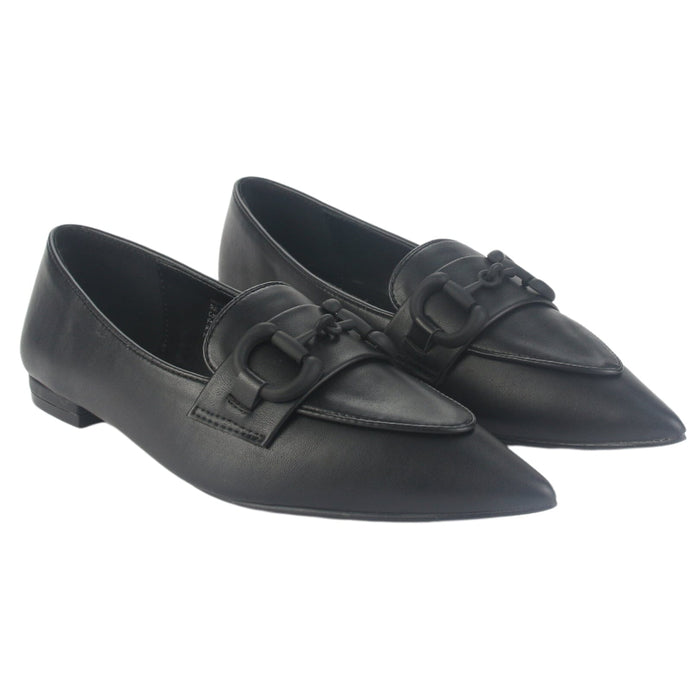 Mocasin Chalada Mujer Slak-1 Negro Casual Zapatos Planos Comfort Chalada