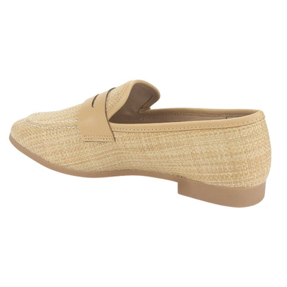 Mocasin Chalada Mujer Sleep-29 Beige Casual Mocasines Planos Chalada
