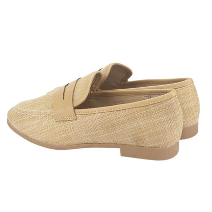 Mocasin Chalada Mujer Sleep-29 Beige Casual Mocasines Planos Chalada