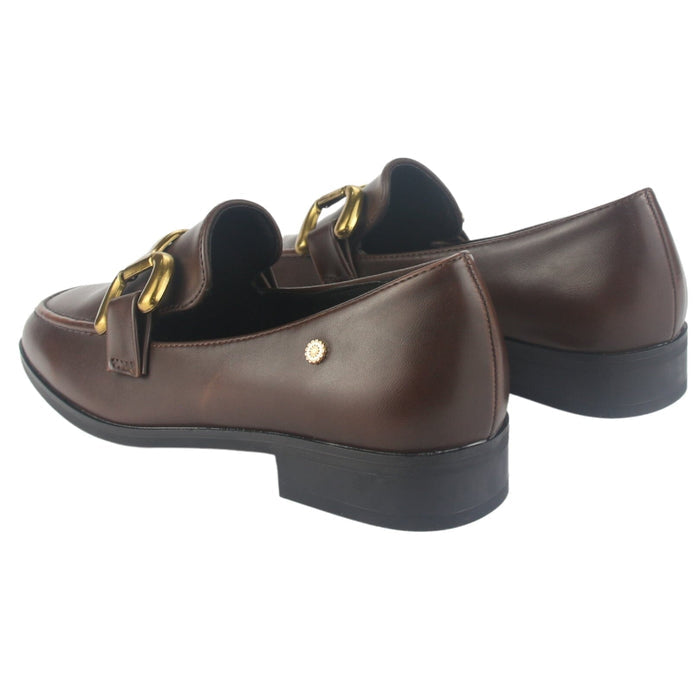 Mocasin Chalada Mujer Sleep-30 Café Casual Zapatos Planos Comfort Chalada