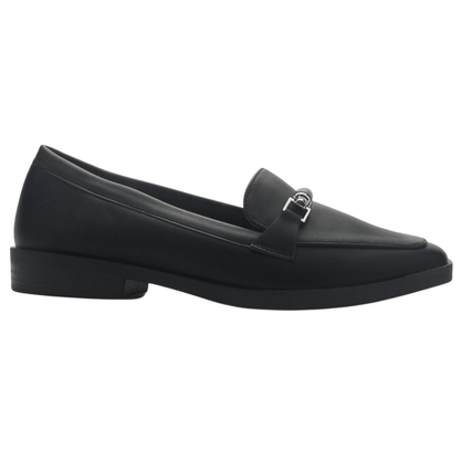 Mocasin de Mujer de color Negro Casual Chalada Rami-1 Mocasines Planos Chalada