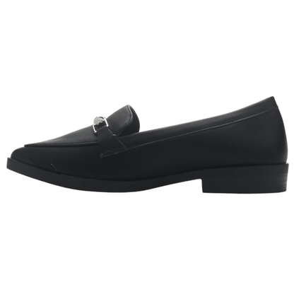 Mocasin de Mujer de color Negro Casual Chalada Rami-1 Mocasines Planos Chalada