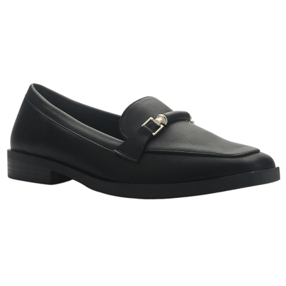 Mocasin de Mujer de color Negro Casual Chalada Rami-1 Mocasines Planos Chalada