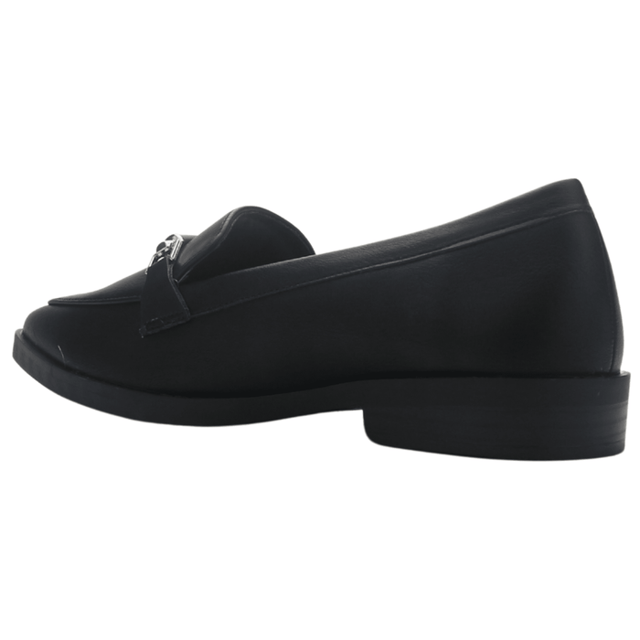 Mocasin de Mujer de color Negro Casual Chalada Rami-1 Mocasines Planos Chalada
