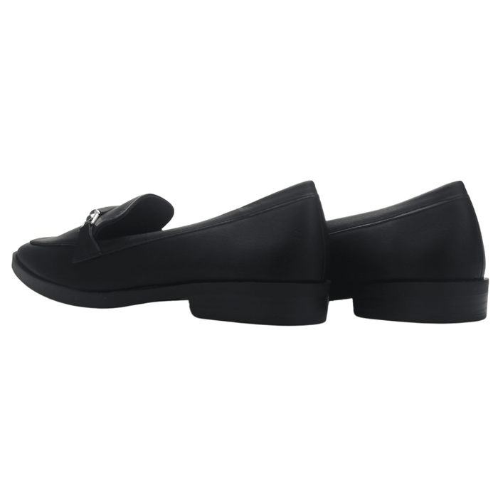 Mocasin de Mujer de color Negro Casual Chalada Rami-1 Mocasines Planos Chalada
