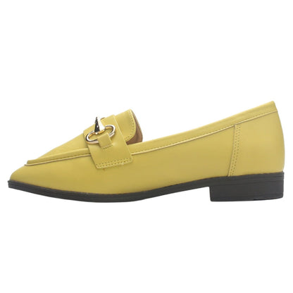 Mocasin Mujer Casual Amarillo Chalada Swing-2 Mocasines Planos Chalada