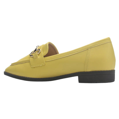 Mocasin Mujer Casual Amarillo Chalada Swing-2 Mocasines Planos Chalada