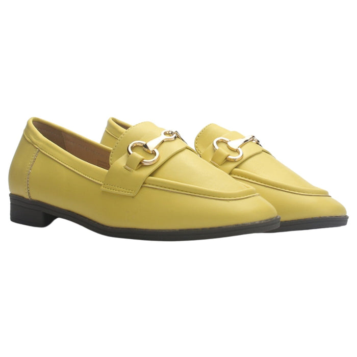 Mocasin Mujer Casual Amarillo Chalada Swing-2 Mocasines Planos Chalada