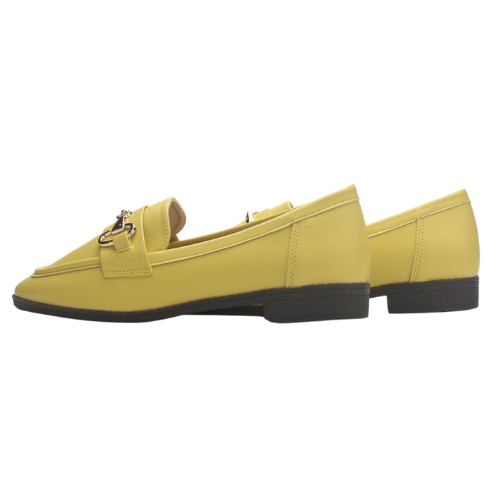 Mocasin Mujer Casual Amarillo Chalada Swing-2 Mocasines Planos Chalada