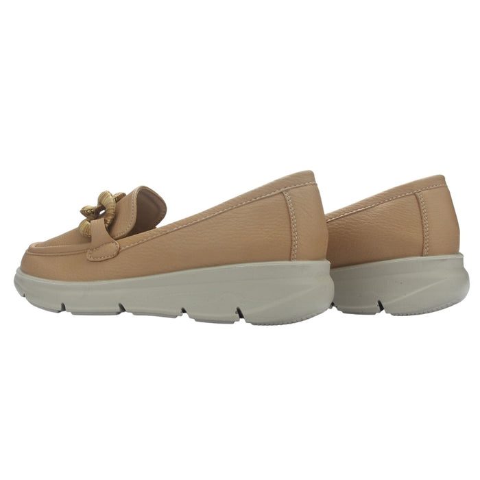 Mocasin Mujer Chalada Graki-2 Nude Casual Mocasines Plataforma Chalada
