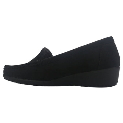 Mocasin Mujer Chalada Malu-4 Negro Casual Mocasines Taco Chalada