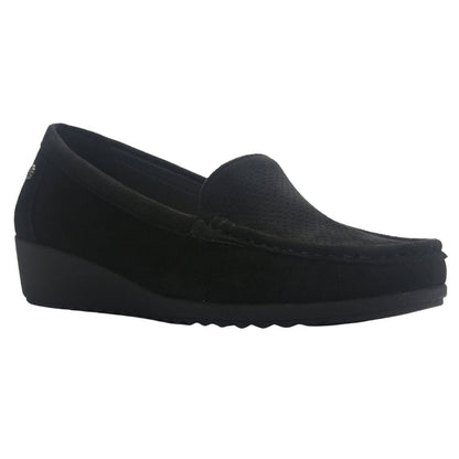 Mocasin Mujer Chalada Malu-4 Negro Casual Mocasines Taco Chalada