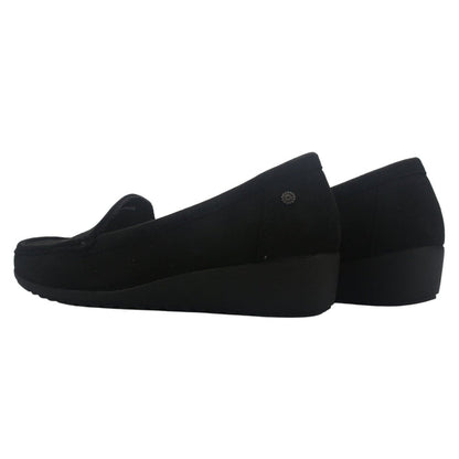 Mocasin Mujer Chalada Malu-4 Negro Casual Mocasines Taco Chalada