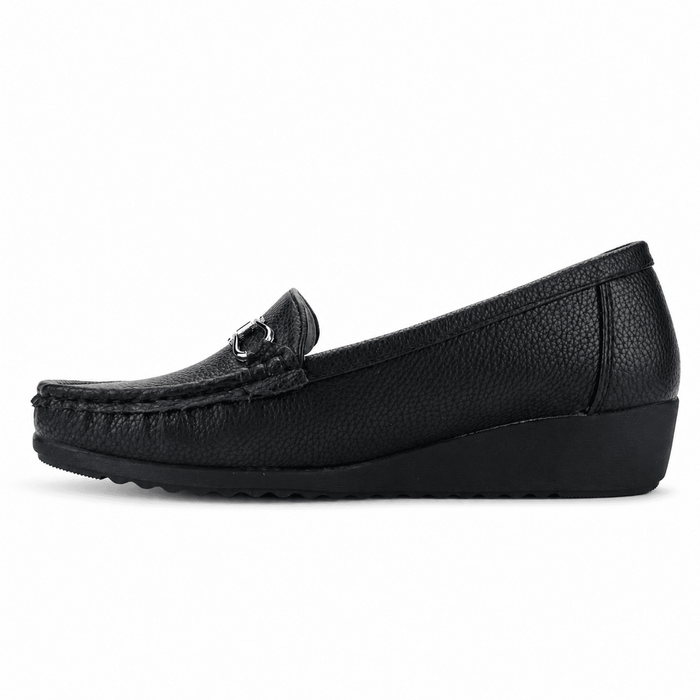 Mocasin Negro Mujer Casual Chalada Malu Mocasines Chalada
