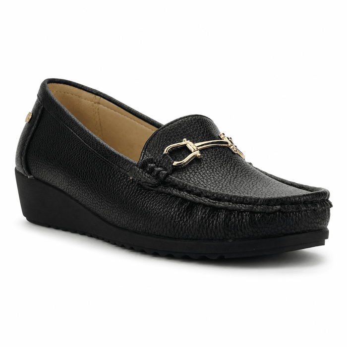 Mocasin Negro Mujer Casual Chalada Malu Mocasines Chalada