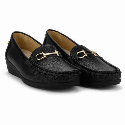 Mocasin Negro Mujer Casual Chalada Malu Mocasines Chalada