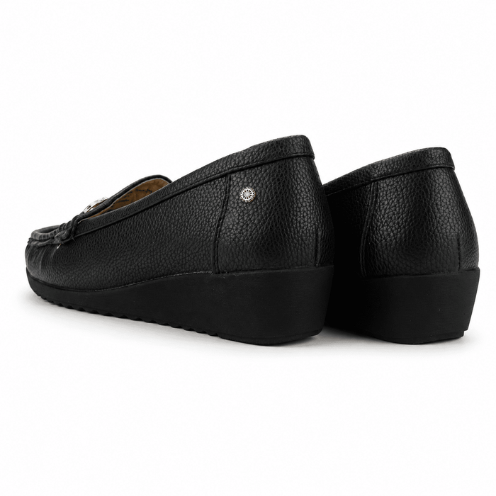 Mocasin Negro Mujer Casual Chalada Malu Mocasines Chalada