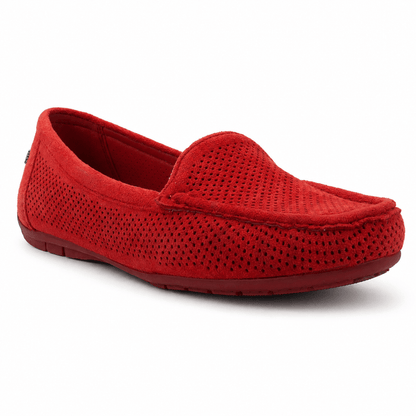 Mocasin Rojo Mujer Casual Chalada Nautico Mocasines Chalada