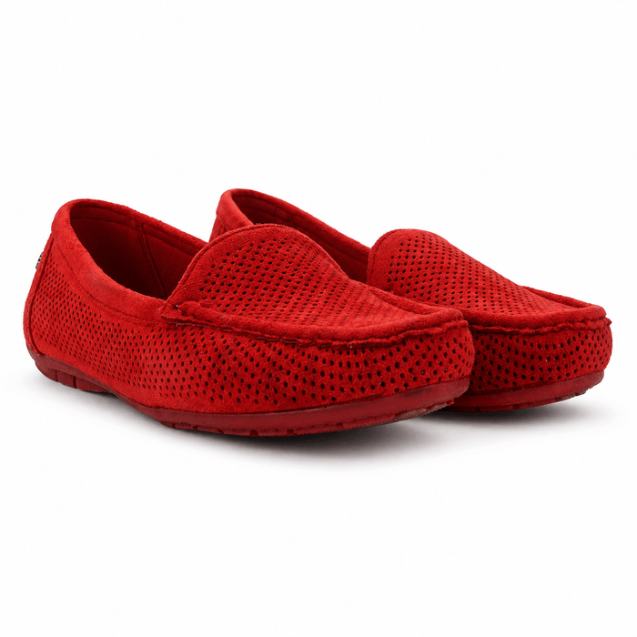 Mocasin Rojo Mujer Casual Chalada Nautico Mocasines Chalada
