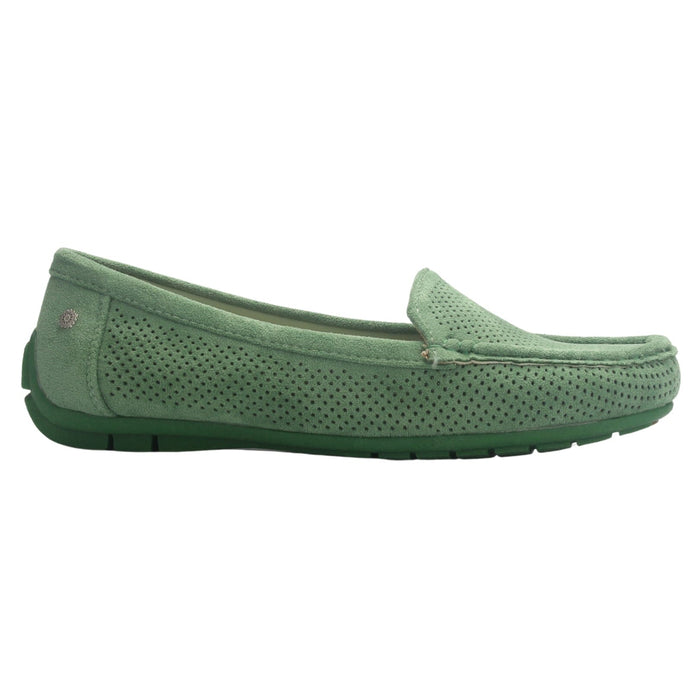 Mocasin Mujer Casual Verde Chalada Nautico-2 Mocasines Planos Chalada 35 Verde