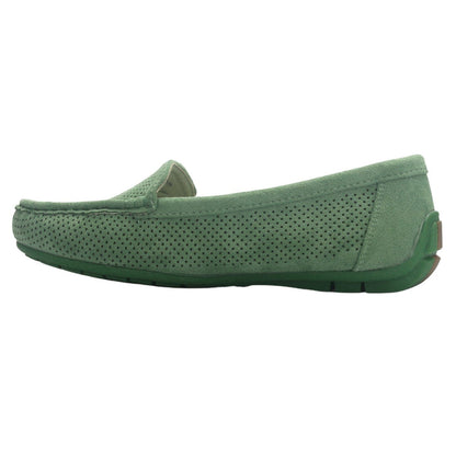 Mocasin Mujer Casual Verde Chalada Nautico-2 Mocasines Planos Chalada