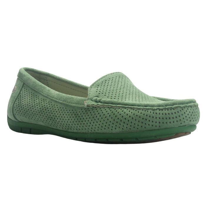 Mocasin Mujer Casual Verde Chalada Nautico-2 Mocasines Planos Chalada