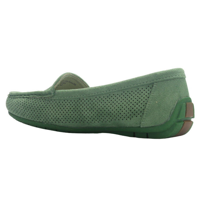 Mocasin Mujer Casual Verde Chalada Nautico-2 Mocasines Planos Chalada