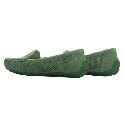 Mocasin Mujer Casual Verde Chalada Nautico-2 Mocasines Planos Chalada