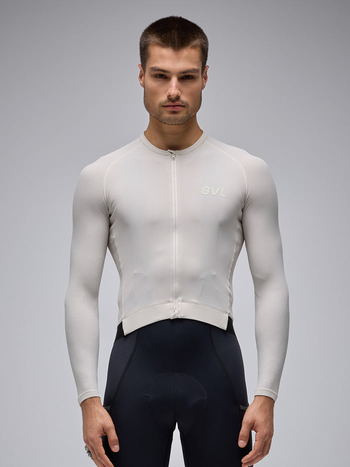 MODERN CLASSIC WAFFLE LS JERSEY - MOON